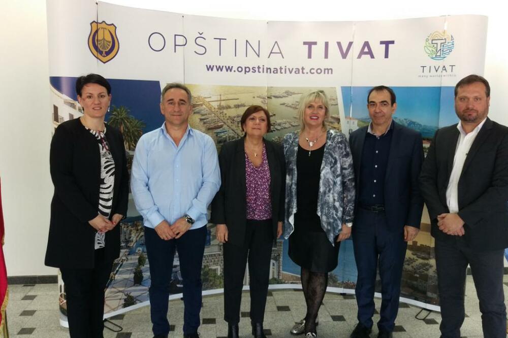 francuska ambasadorka, Tivat, Foto: Opština Tivat