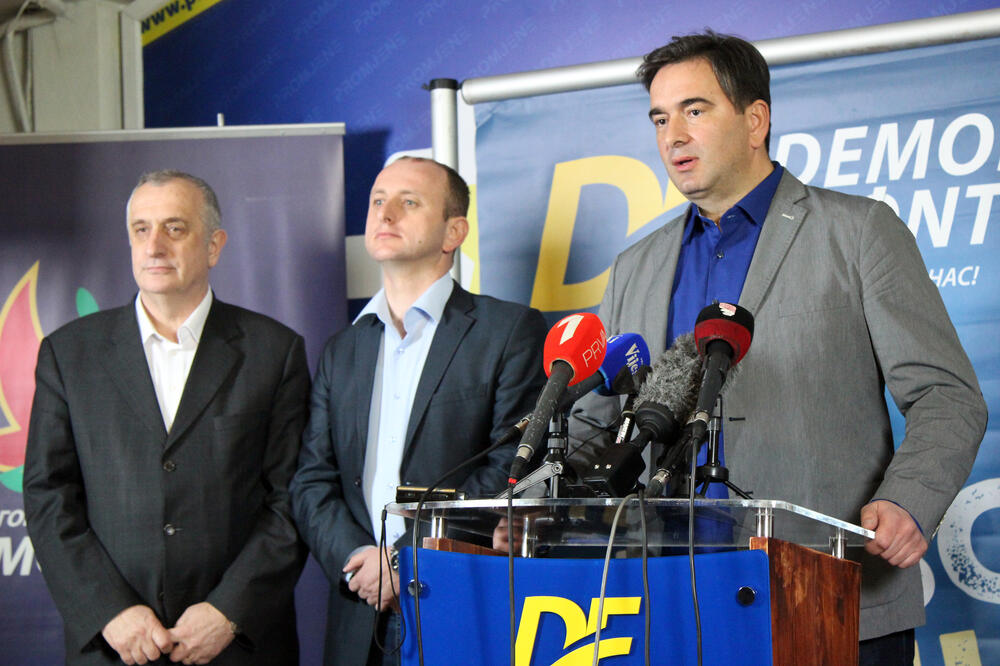 Nebojša Medojević, Milan Knežević, Foto: Filip Roganović