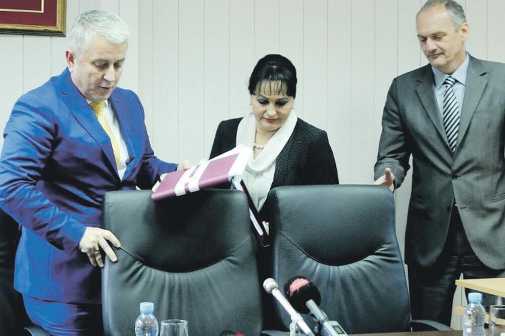 Zoran Radović, Vesna Medenica, Boris Savić, Foto: Zoran Đurić