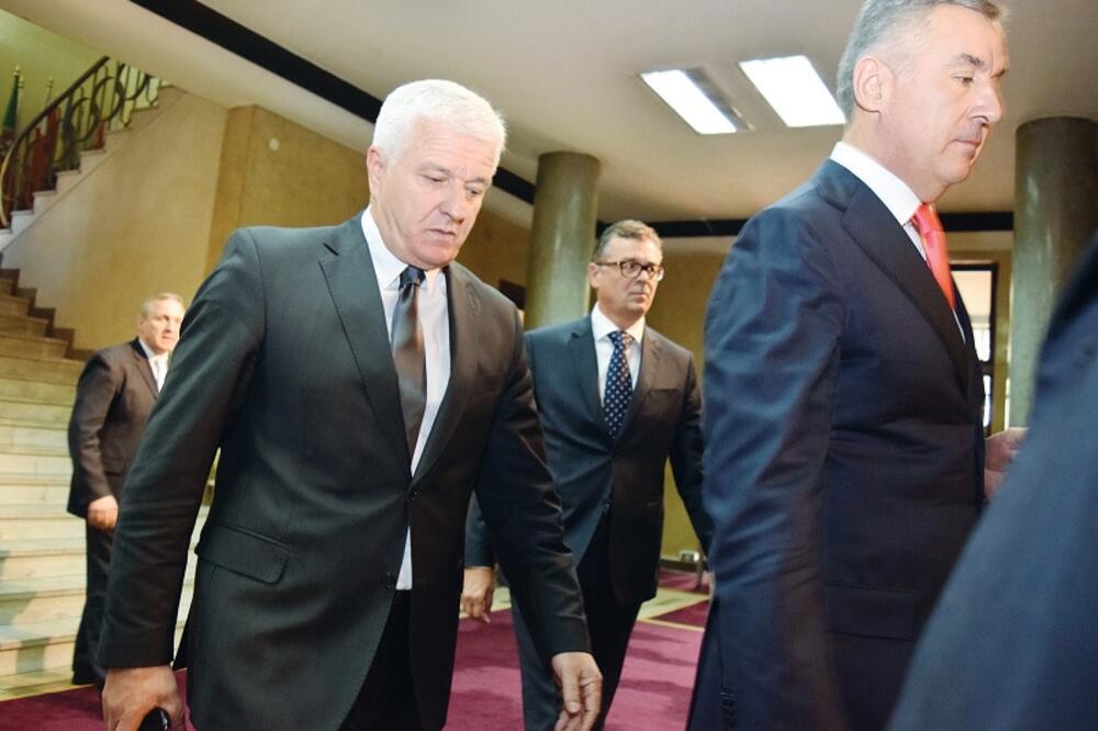 Milo Đukanović, Duško Marković, Foto: Boris Pejović