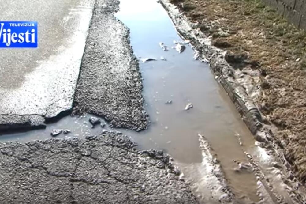 Školska ulica, Kličevo, Nikšić, Foto: Screenshot (TV Vijesti)