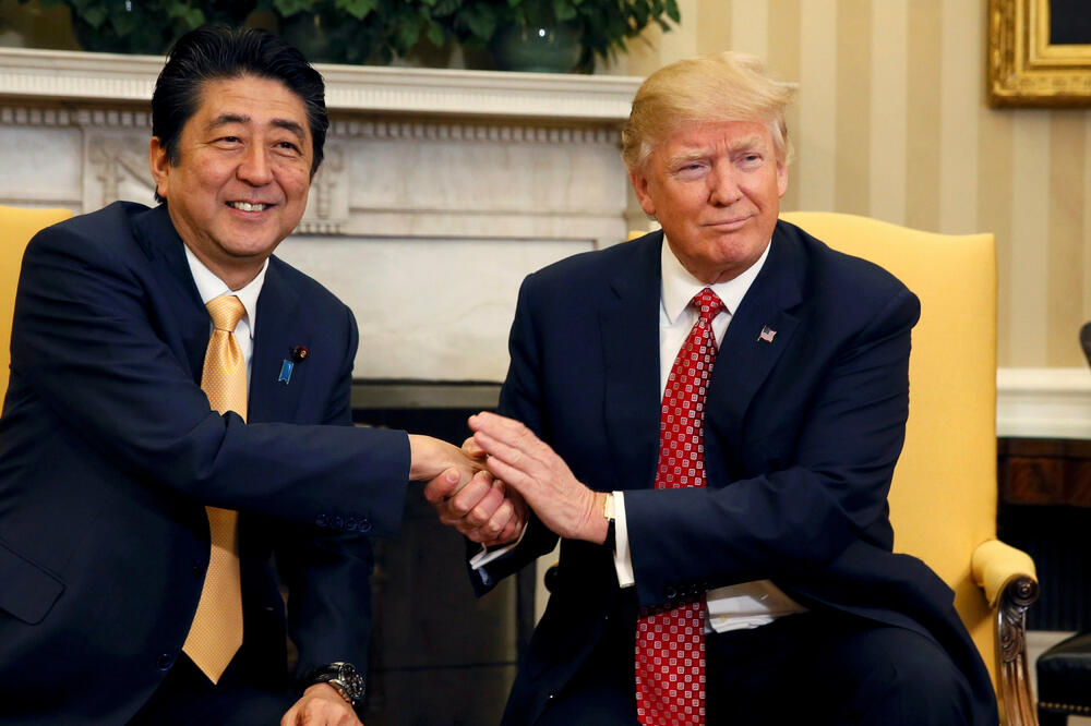 Šinzo Abe, Donald Tramp, Foto: Reuters
