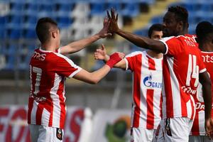 Po Grofovim željama: Zvezda napunila mrežu ukrajinskog prvoligaša