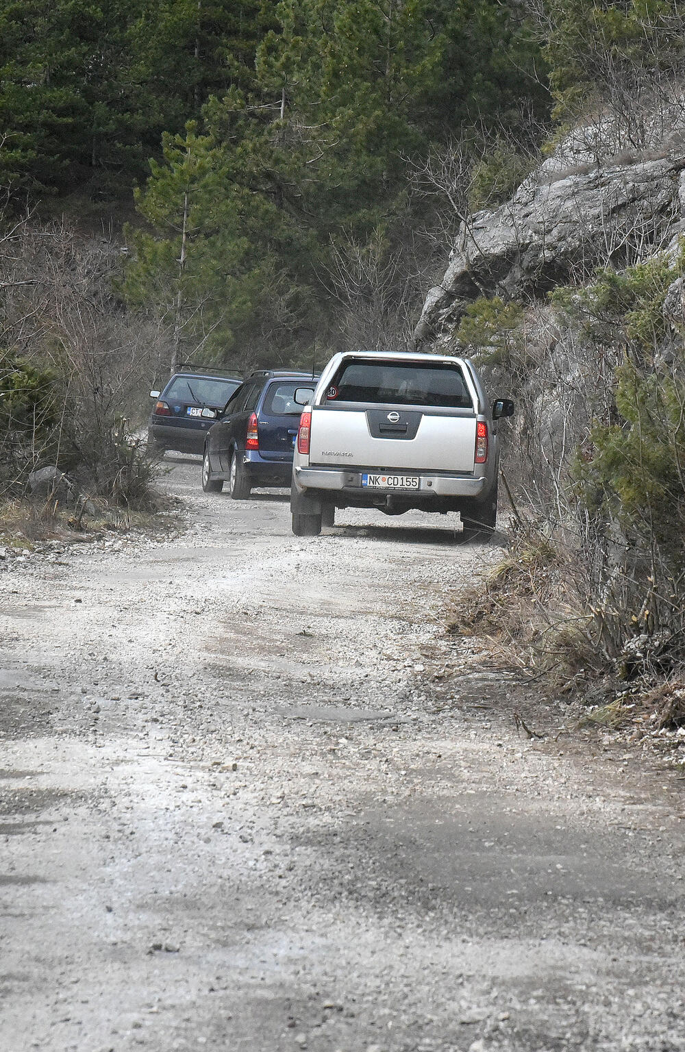 Radovi na putu Podgorica-Cetinje