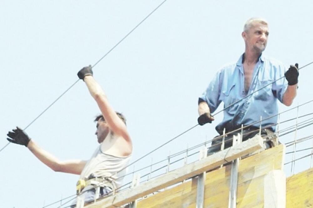 radnici, građevina, Foto: Vesko Belojević