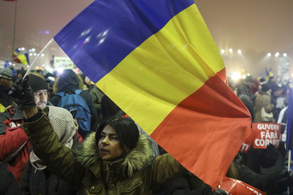Rumunija, protest, Foto: Reuters