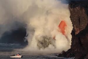 Ogromni "vodopad" lave uzburkao Tihi okean