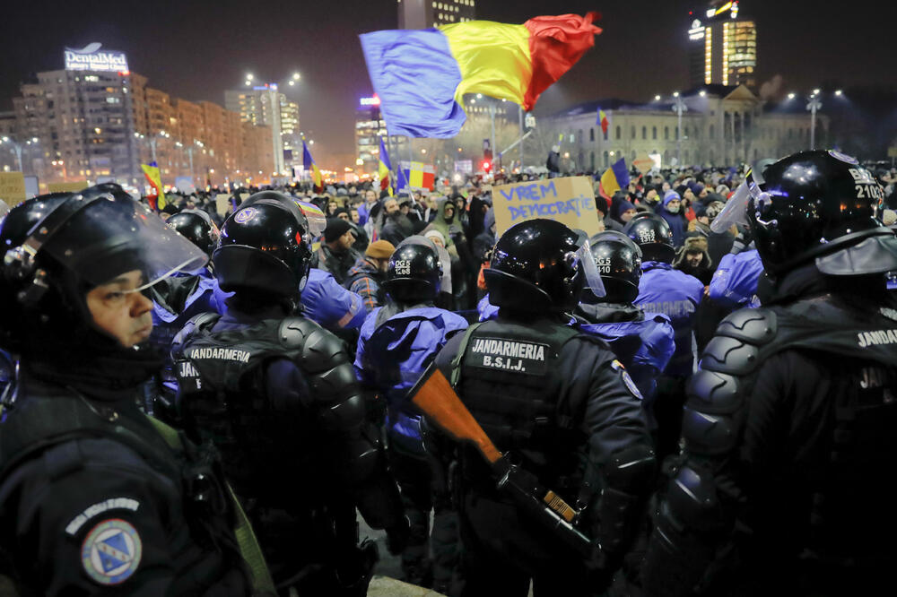 Rumunija, demonsttracije, Foto: Beta-AP
