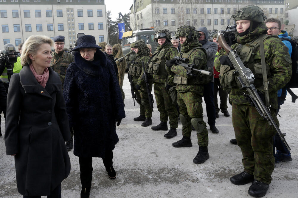Dalija Gribauskaite, Ursula von der Lejen, Foto: Reuters