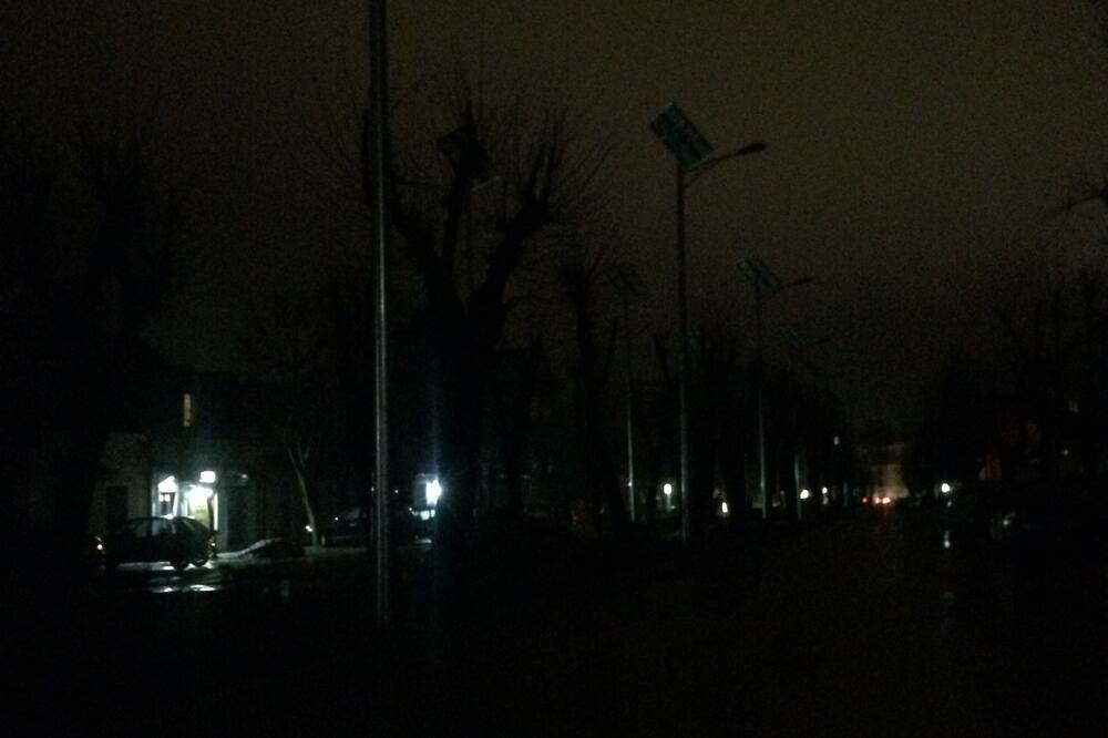 Cetinje noću, Foto: URA