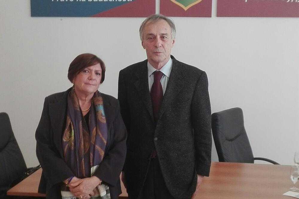 Kristin Tudik, Miodrag Lekić, Foto: Demos