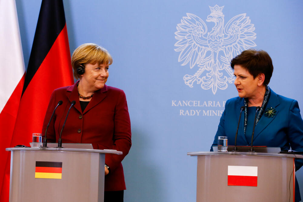 Angela Merkel, Beata Šidlo, Foto: Reuters