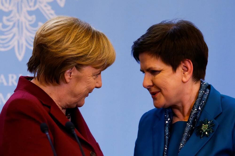 Angela Merkel, Beata Šidlo, Foto: Reuters
