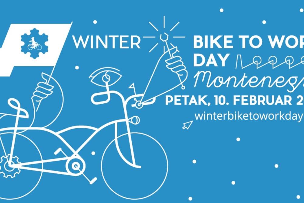 Zimski dan odlaska na posao biciklom, Foto: Biciklo.me