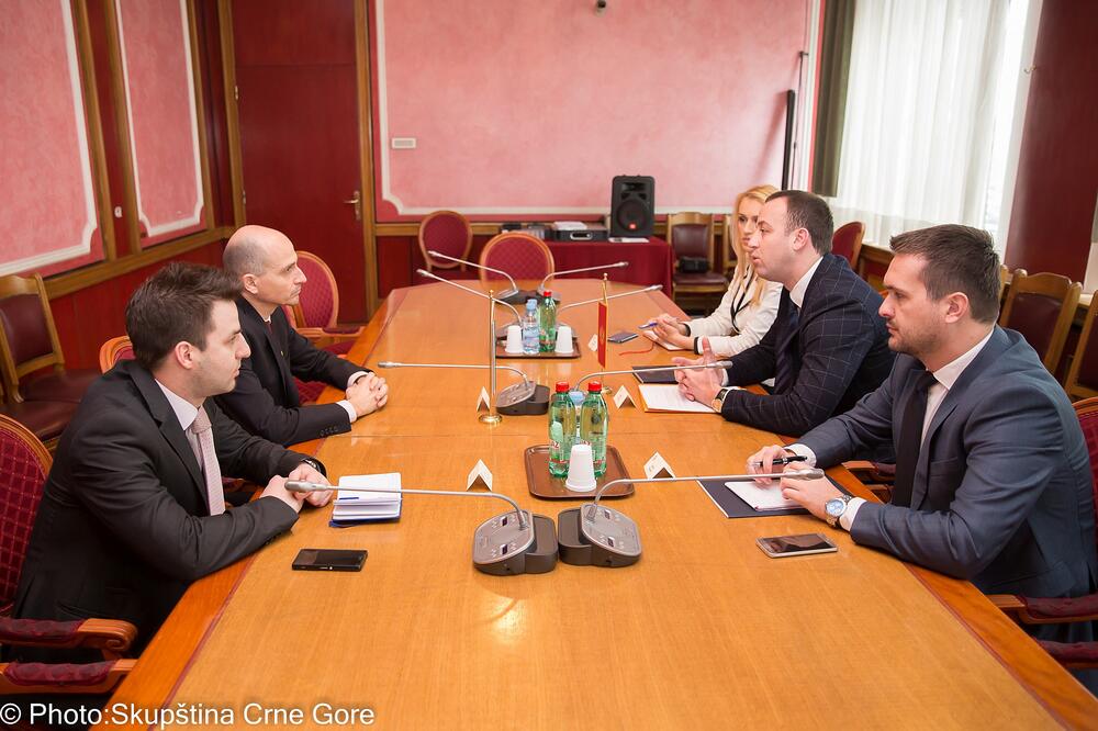 Kristijan Poša, Andrija Nikolić, Foto: Skupstina.me