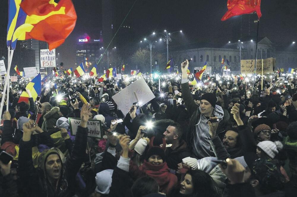 Bukurešt protest, Foto: Reuters
