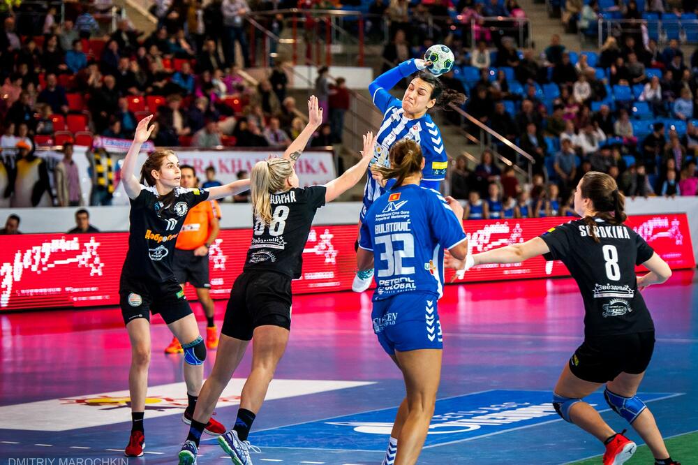 Kristina Neagu i Katarina Bulatović, Foto: Dmitrij Maročkin/ŽRK Budućnost