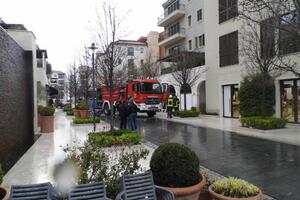 Tivat: Požar u zgradi "Ozana", šteta minimalna