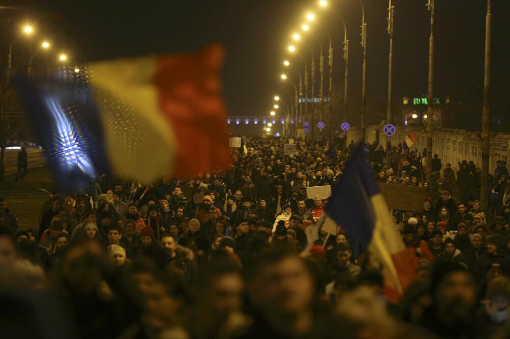 Bukurešt protest, Foto: Reuters