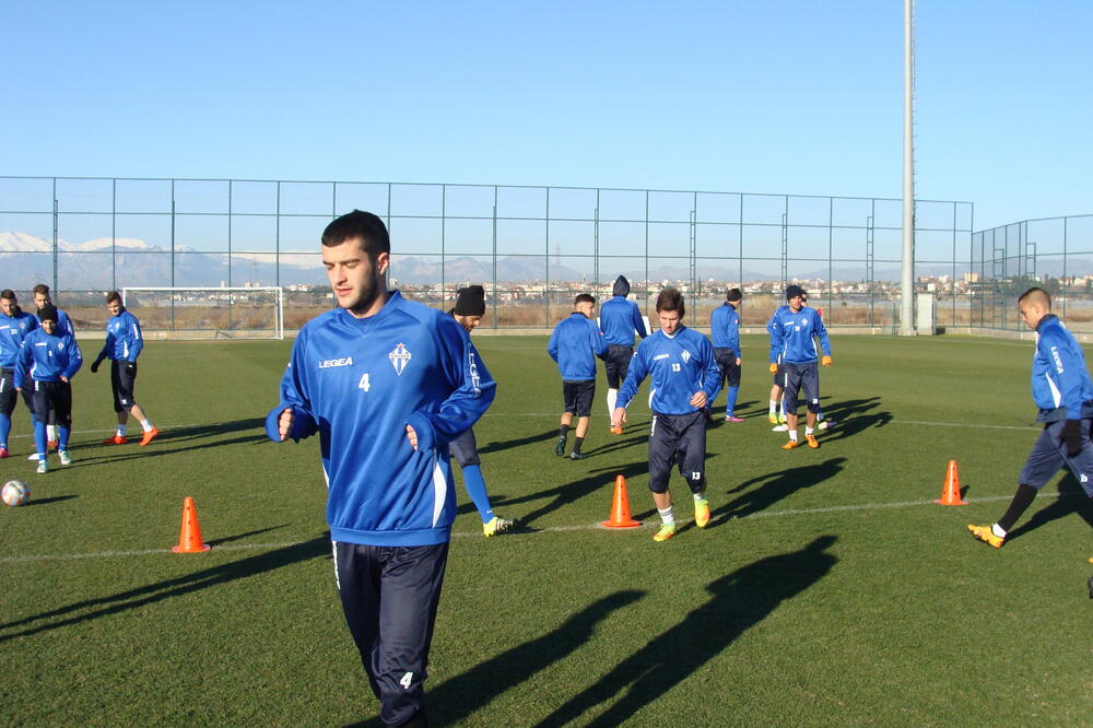 Fudbaleri Budućnosti, Antalija, Foto: FK Budućnost
