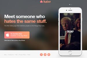 Aplikacija za hejtere: Nađite partnera preko stvari koje mrzite