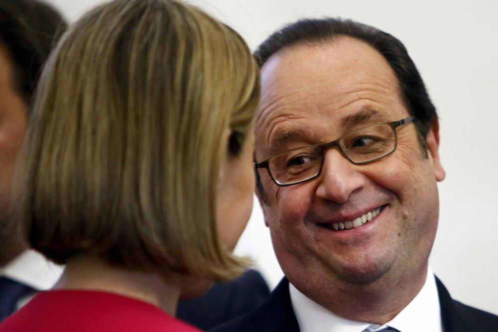 Federika Mogerini, Fransoa Oland, Foto: Reuters