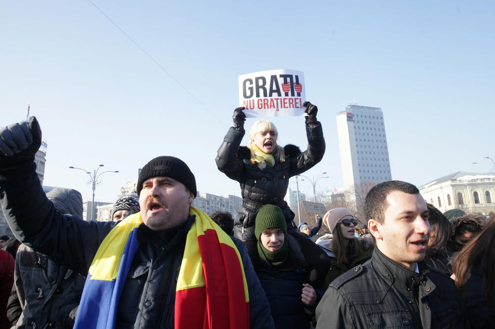 Rumunija, protest, Foto: Reuters