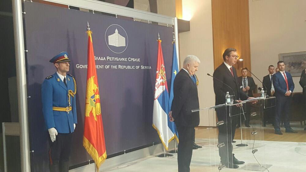 Duško Marković, Aleksandar Vučić