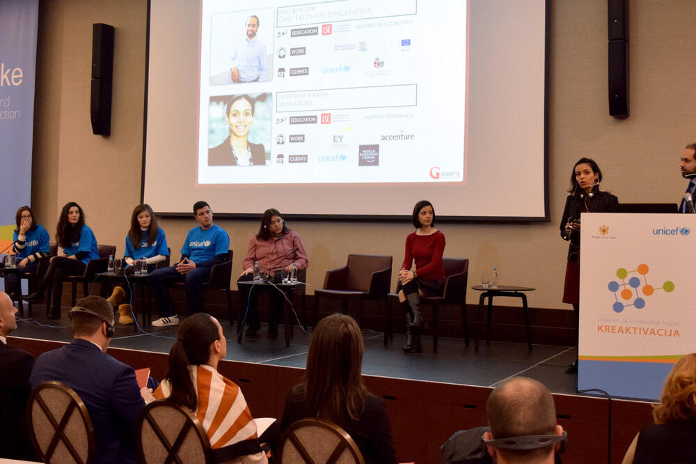 Prilike, Unicef panel, Foto: Luka Zeković