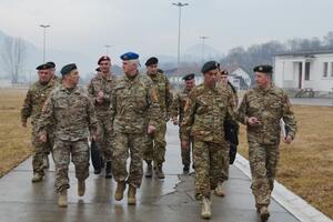 General-potpukovnik Jokić obišao kasarnu u Danilovgradu