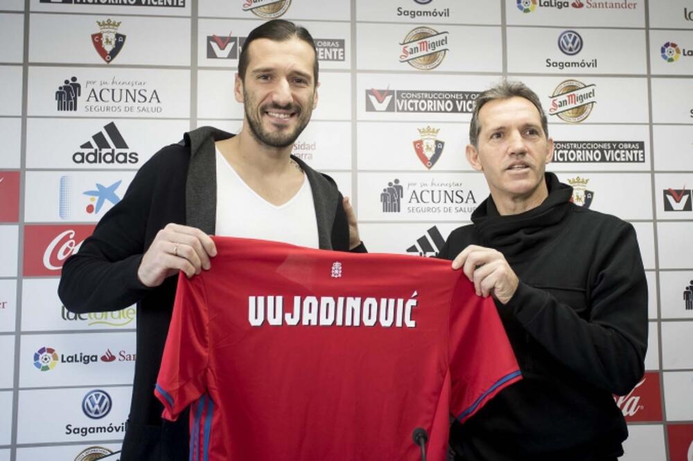 Vujadinović, Foto: Osasuna.es