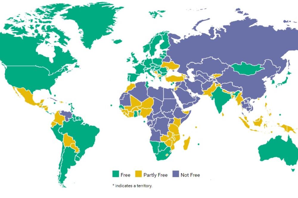 Freedom House, Foto: Screenshot (Twitter)