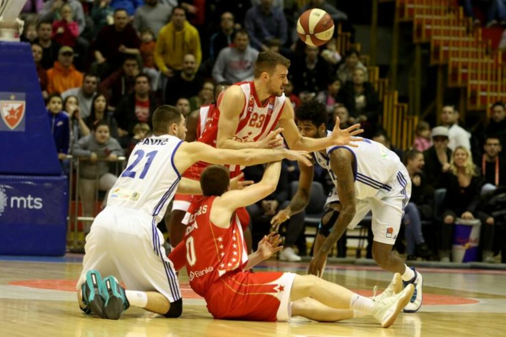 Crvena zvezda - Mornar, Foto: Aba-liga.com