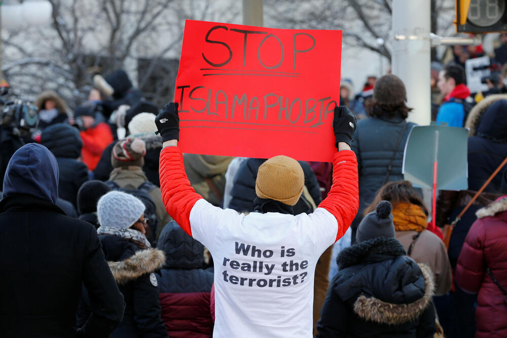 anti tramp protest, Foto: Reuters