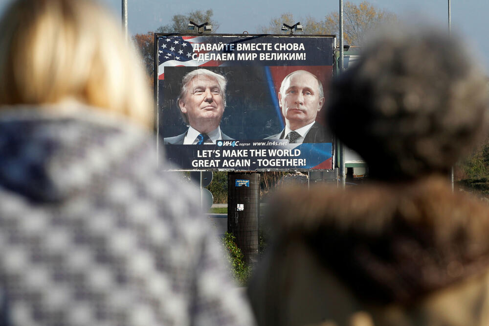 Donald Tramp, Vladimir Putin, Foto: Reuters