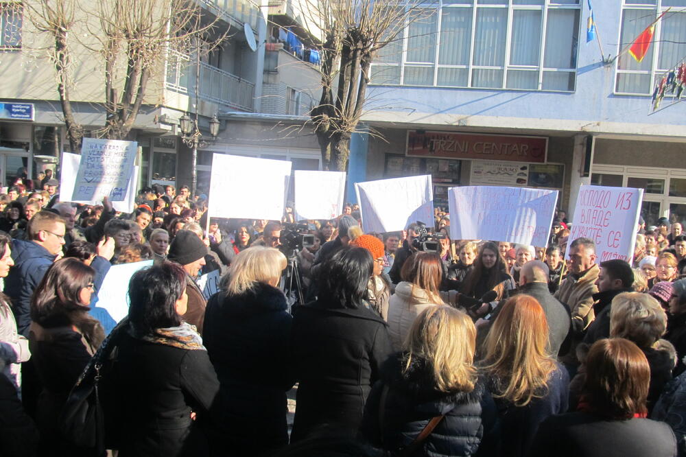 protest majki, Bijelo Polje, Foto: Jadranka Ćetković