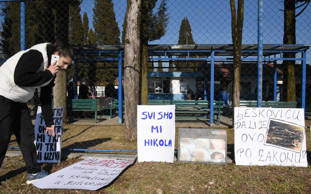 DF protestni marš, Nikola Bajčetić