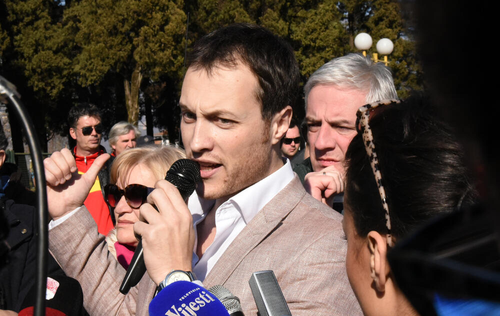 DF protestni marš, Nikola Bajčetić