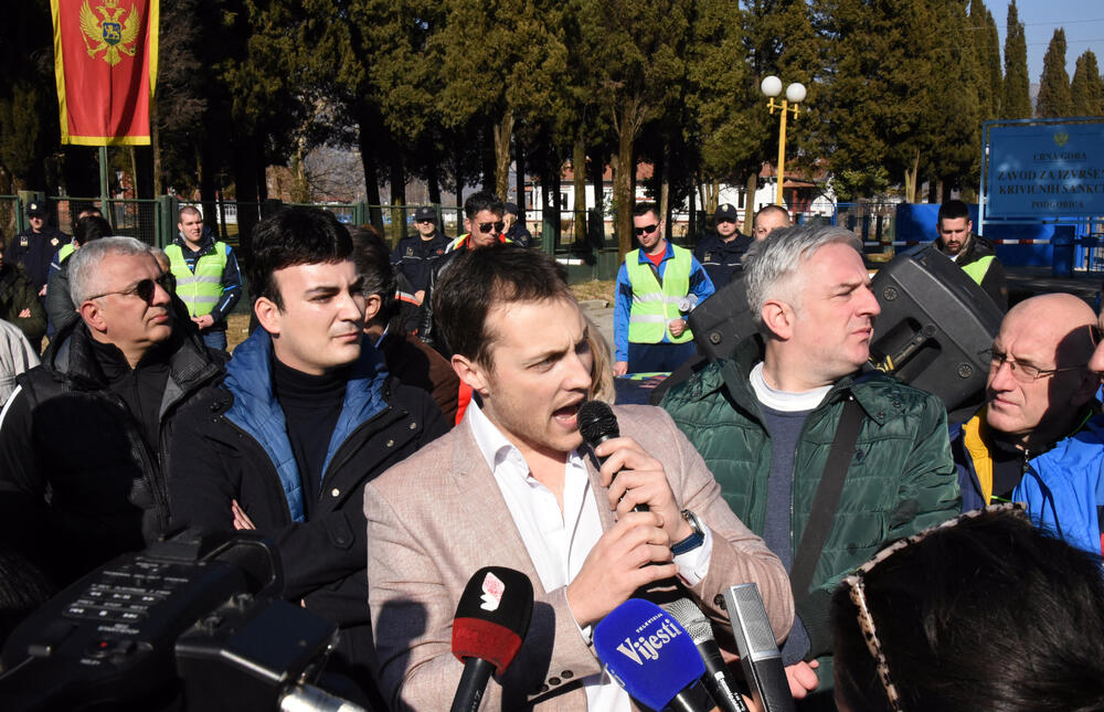 DF protestni marš, Nikola Bajčetić