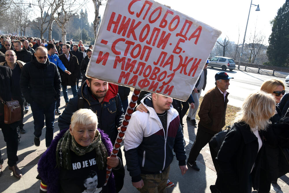 protestni marš, Nikola Bajčetić