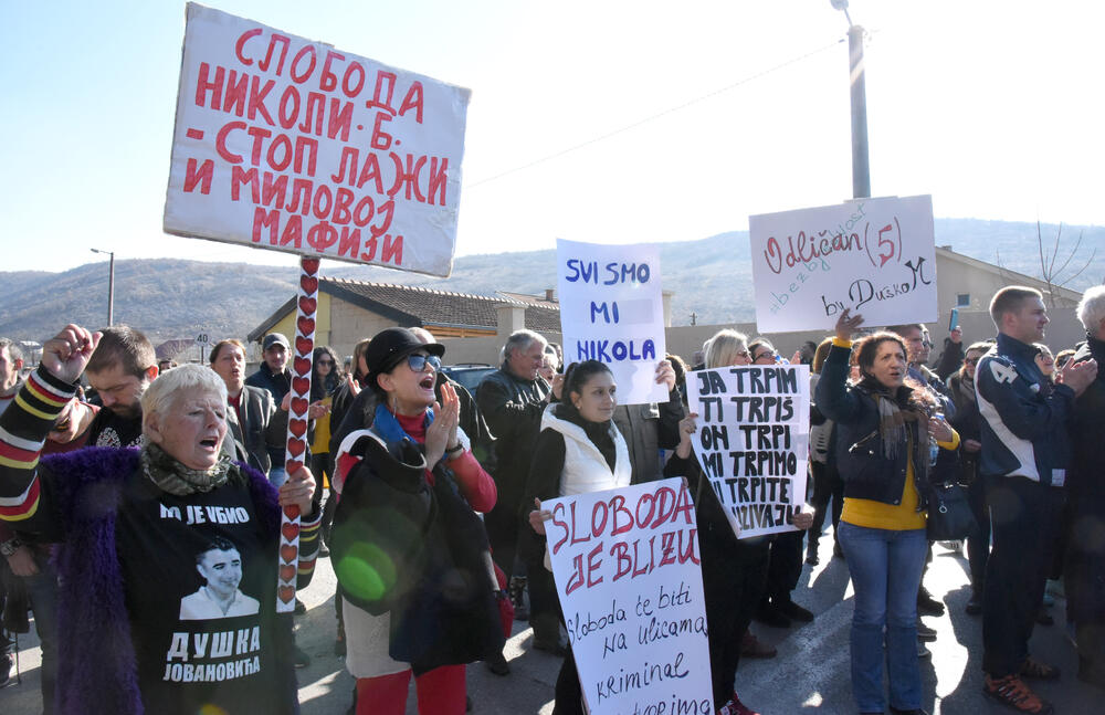 DF protestni marš, Nikola Bajčetić