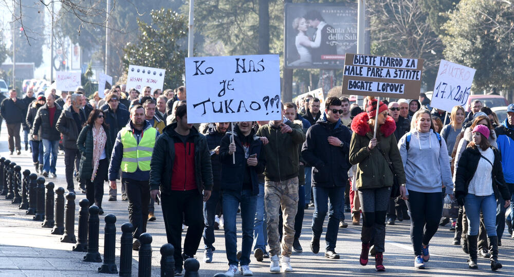 protestni marš, Nikola Bajčetić