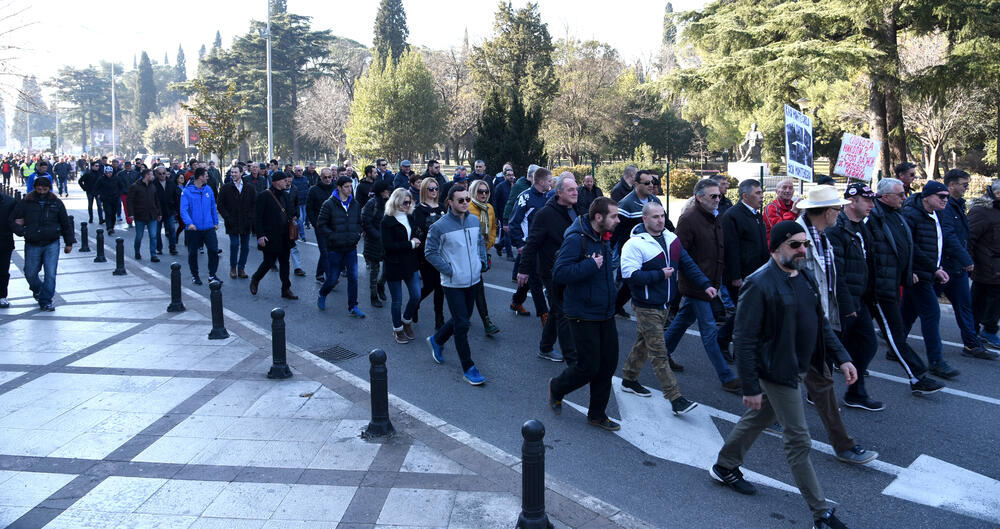 protestni marš, Nikola Bajčetić