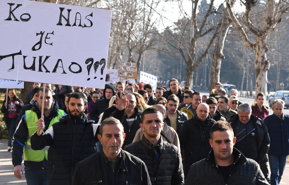 protestni marš, Nikola Bajčetić