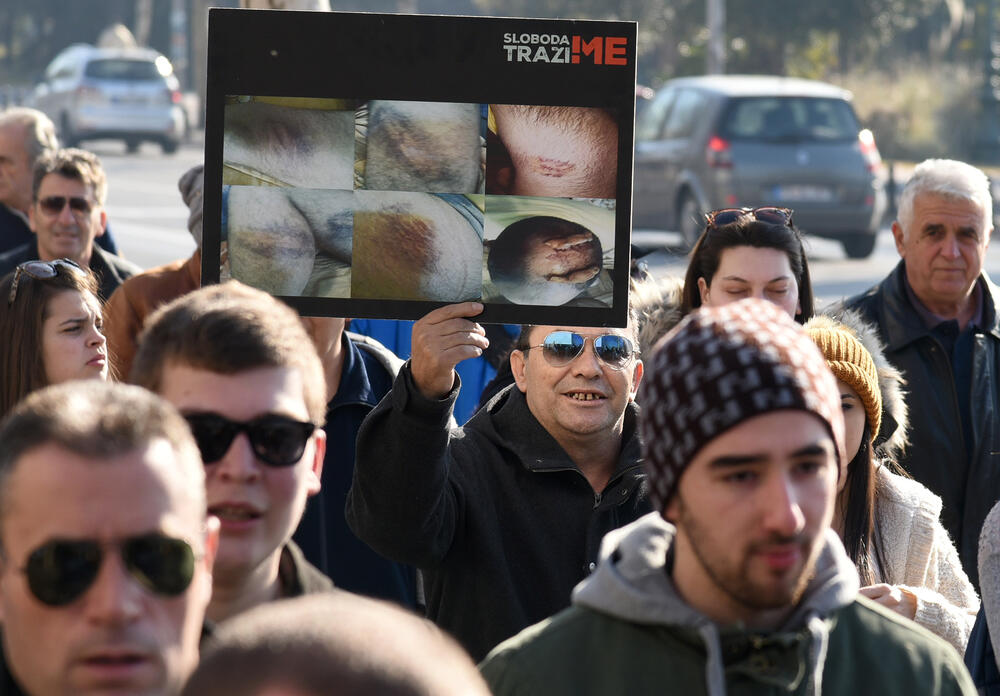 protestni marš, Nikola Bajčetić