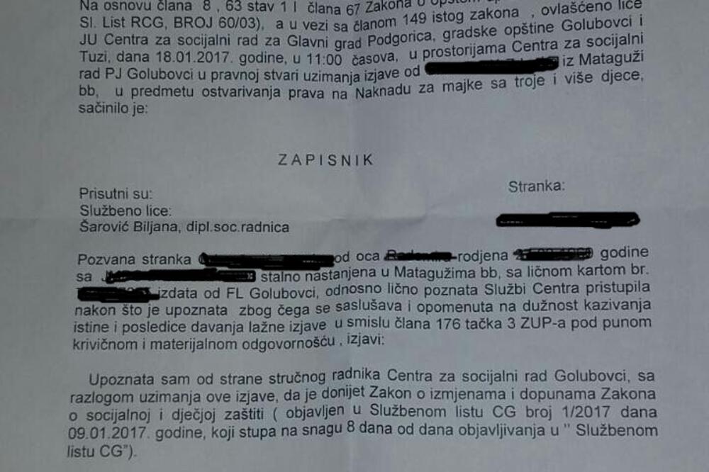 dokaz ispitivanja, Foto: PzP