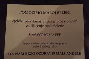 Barski kafe "Soho" se uključio u humanitarnu akciju: Pazar će...
