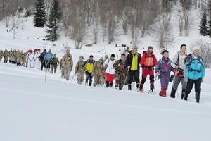 Starina Gojko poveo marš preko Bjelasice