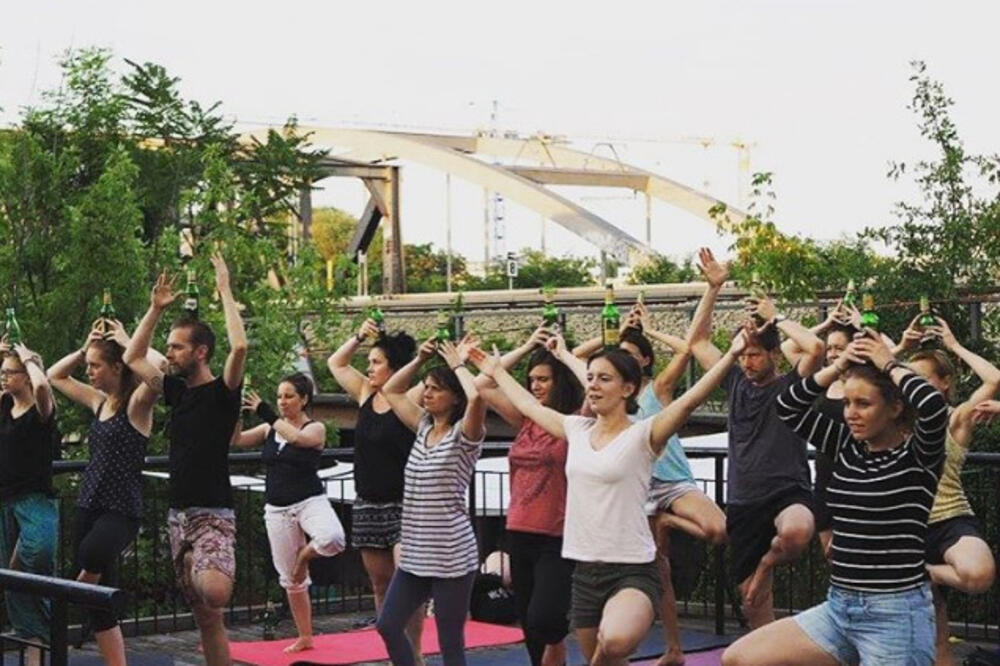 joga sa pivom, Foto: Instagram