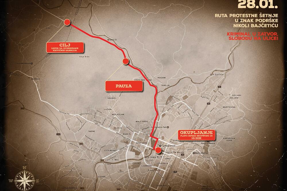 protestna šetnja DF, Foto: Facebook